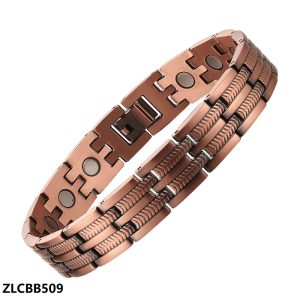 ZLCBB509  Pure Copper Bracelet For Men with health mangets
