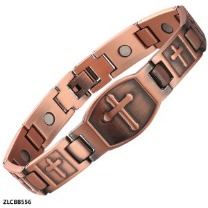 ZLCBB556  Pure Copper Bracelet For Men with health mangets